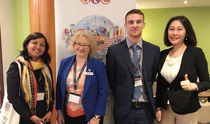 2017 ATC倫敦語言行業(yè)峰會，唐能翻譯發(fā)表演講