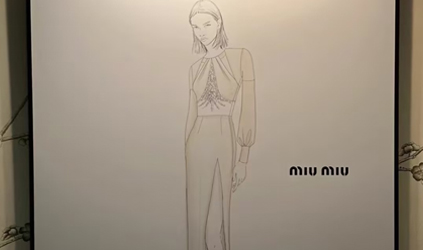 「唐能風采」唐能翻譯為意大利奢侈品牌Miu?Miu提供口譯服務(wù)